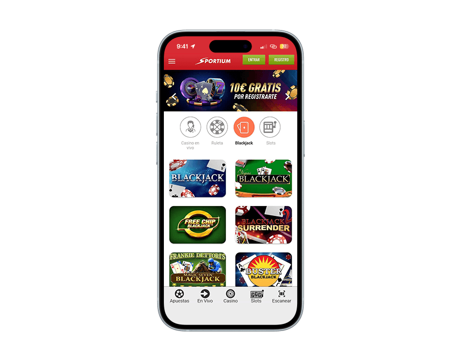 Sportium Casino Download Mobiele App